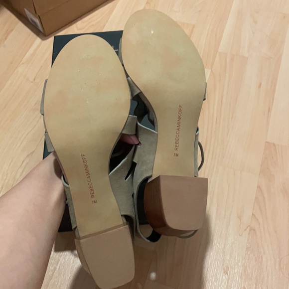 Rebecca Minkoff Issa Lace Up Block Heel Sandal - Picture 4 of 8